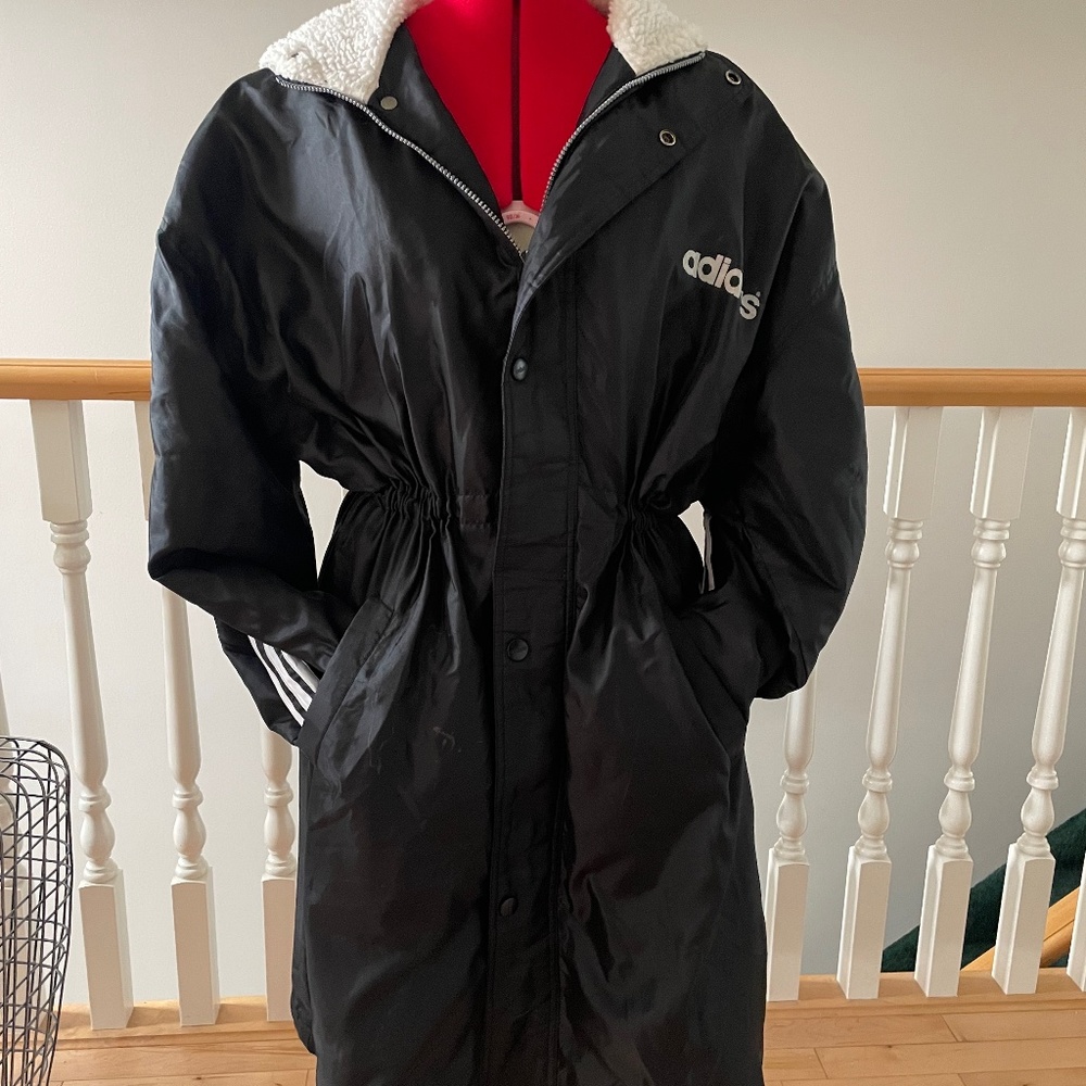 Black Adidas Long Jacket